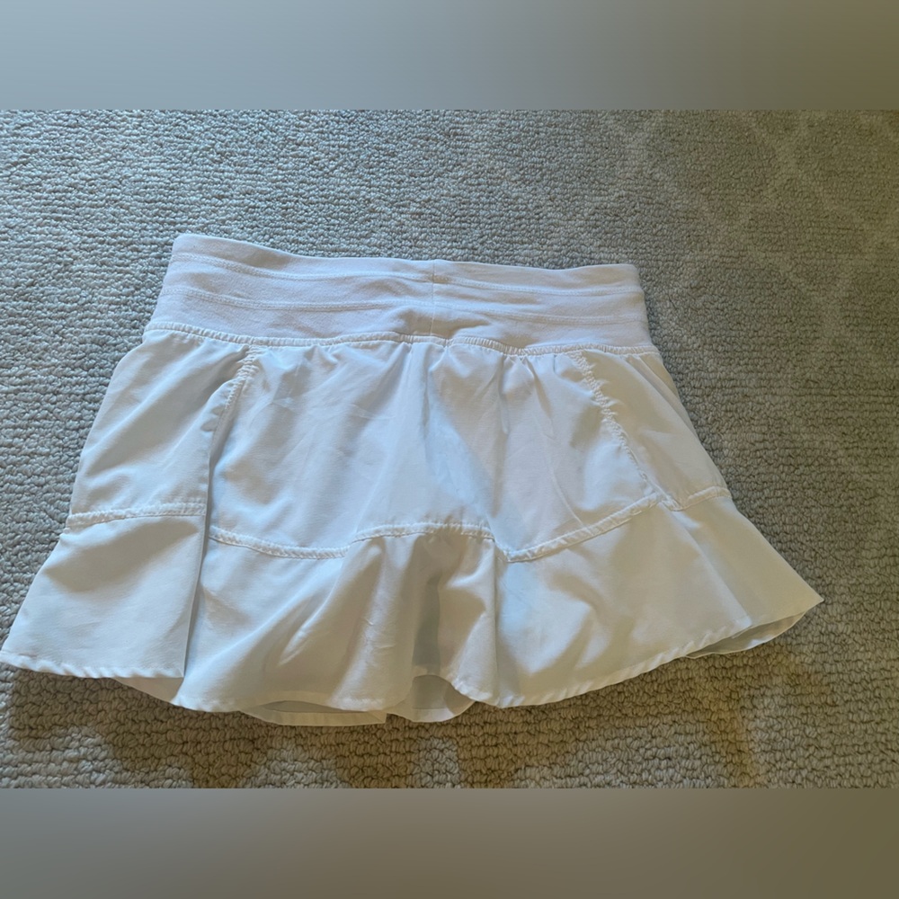 TASC PERFORMANCE Bright White Tennis SKIRT Mini Skort Sz S